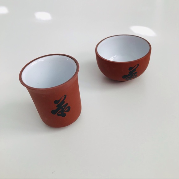 Elegant Terracotta Tea Cups - Picture 6 of 14